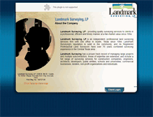 Tablet Screenshot of landmarksurveying.com